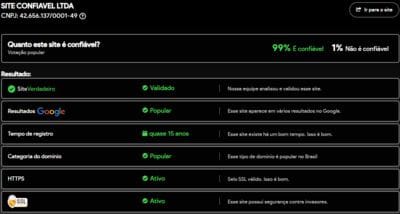 Site verificado e verdadeiro:77fcom
